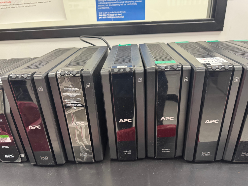Image of APC Back-UPS Pro 1500 Uninterruptible Power Supplies - Quantity 5